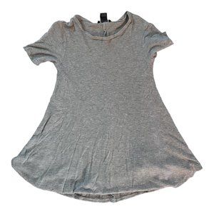 See You Monday XS Short Grey Dress